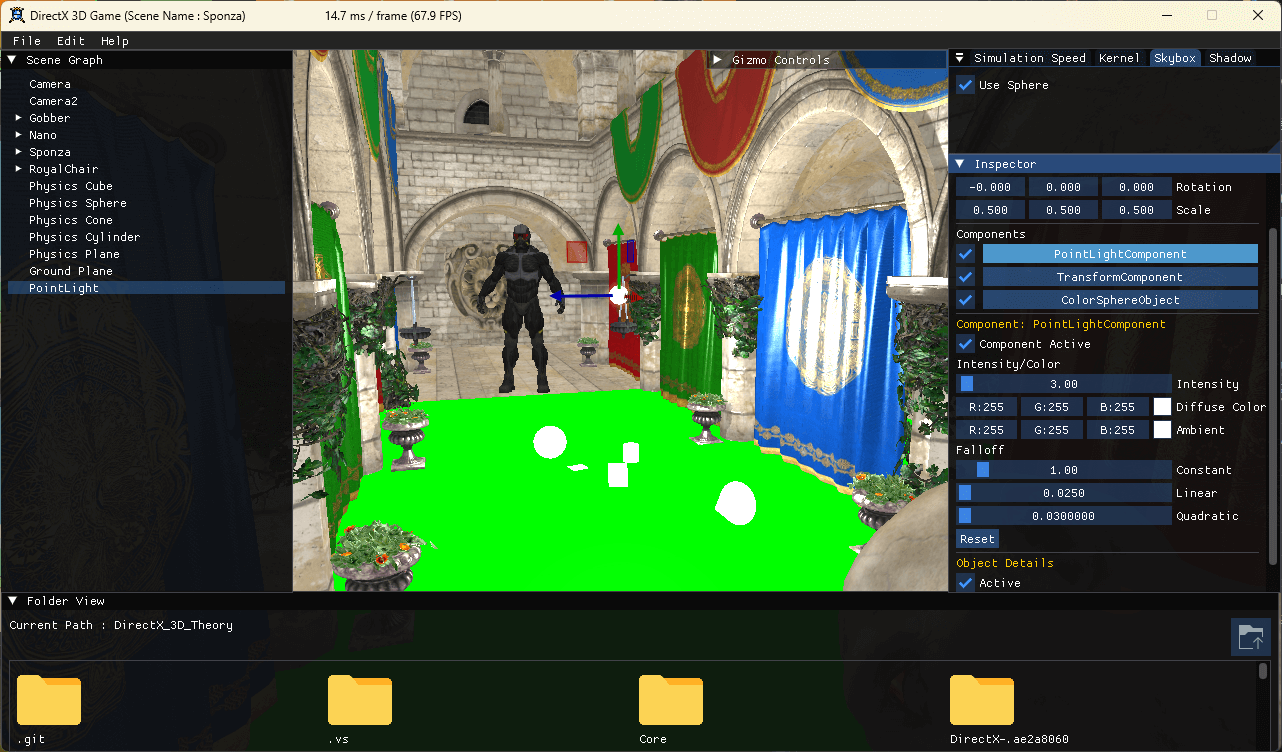 Point Light Ambient Change